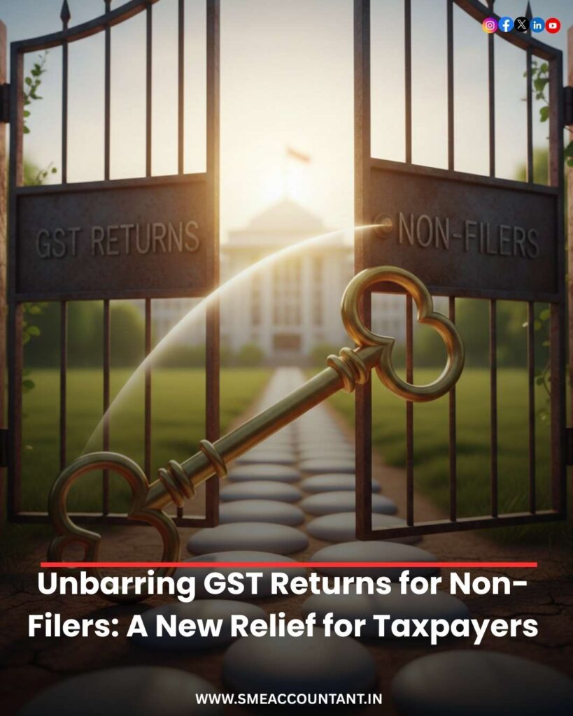 Unbarring GST