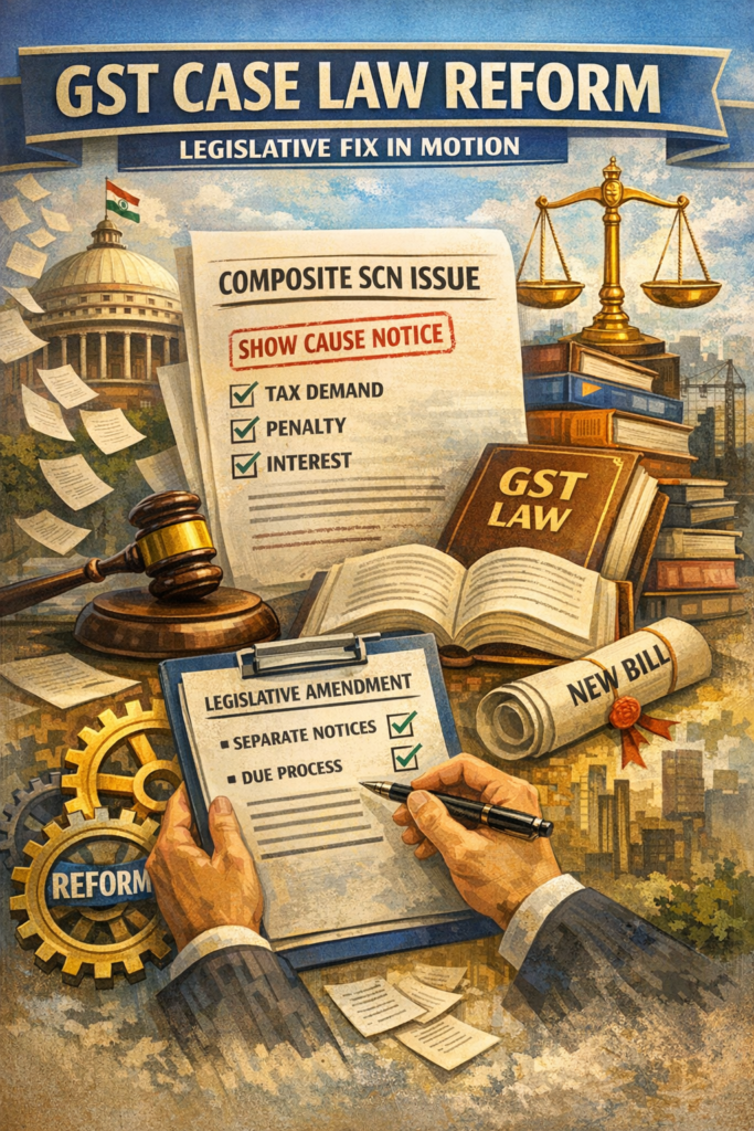 Latest GST Case Laws: Legislative Fix in Motion to Address Composite SCN Issue